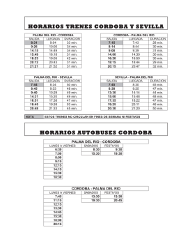 AUTOCARES Y TRENES