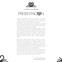 PRESENTACI N ´