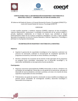 CONVOCATORIA DE FORMACIÓN DE RECURSOS