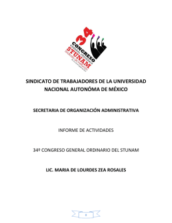 SINDICATO DE TRABAJADORES DE LA UNIVERSIDAD