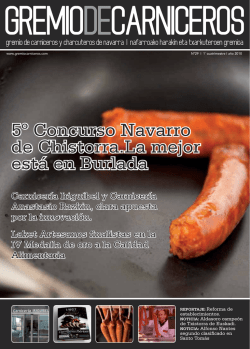 Revista nº29 - Gremio de Carniceros de Navarra