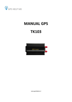MANUAL GPS TK103