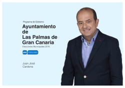 Programa de Gobierno del Ayuntamiento de Las