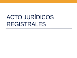 asientos registrales