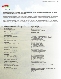 Presentación de la Revista