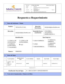 1 - Superintendencia de Industria y Comercio