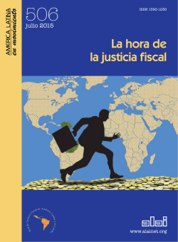 Lucha por la justicia fiscal Luis Moreno