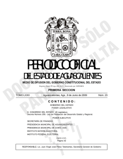 Ley de Planeaci&oacute;n del Desarrollo Estatal y Regional