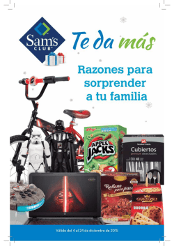 Nuevo - Sam`s Club