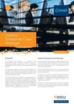 Intellinx Enterprise Case Manager