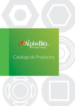 Catálogo de Productos - Alpha