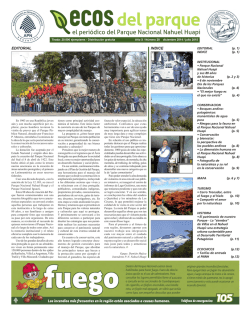 EDITORIAL INDICE - Parque Nacional Nahuel Huapi
