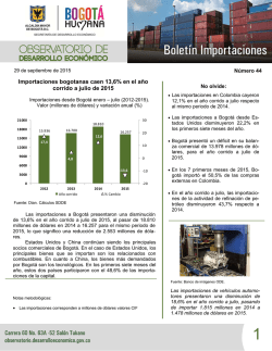 Boletin Importaciones No. 44 septiembre 2015.pub