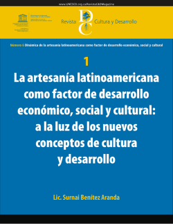 Revista CDM _Unesco - Escuela de Diseño UC