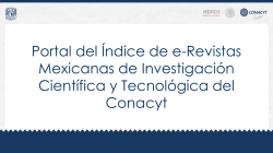 Portal de e-Revistas Mexicanas de Investigación