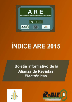 revistas indizadas