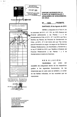 Ascensos Grados 12 y 14