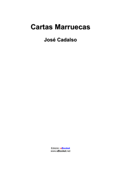 PDF: Cartas Marruecas, José Cadalso