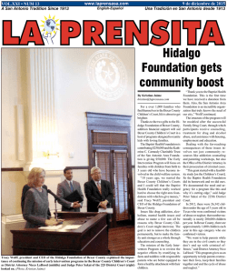 Hidalgo Foundation gets community boost