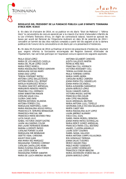 En ús de les atribucions que em confereix la