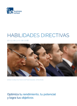 IE Habilidades Directivas