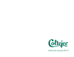 Informe y estados financieros - Compañia Colombiana de Tejidos