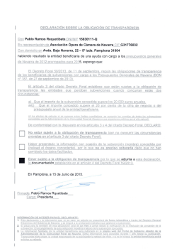 Don Pablo Ramos Requetibate DNI/NIF 15830111