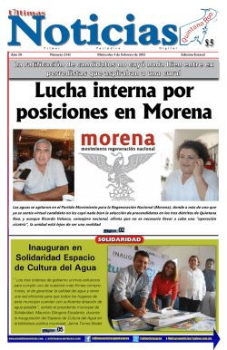 4 - Ultimas Noticias Quintana Roo