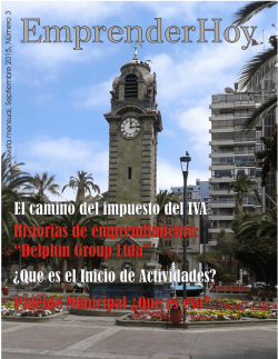 Revista 3 EmprenderHoy - Luis Arellano Urrutia