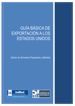guía básica de exportación a los estados unidos