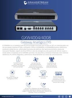 GXW4004/4008