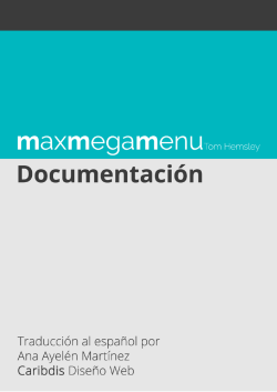 1 Max Mega Menu, de Tom Hemsley