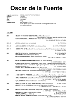 currículum completo en pdf