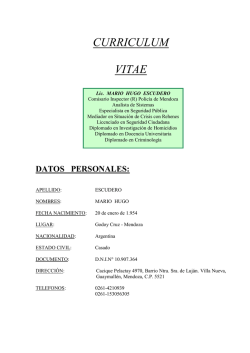 CURRICULUM VITAE