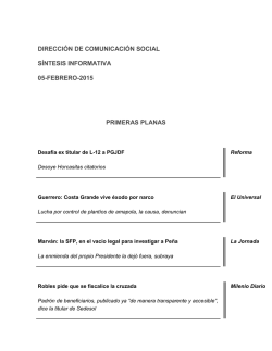 DIRECCIÓN DE COMUNICACIÓN SOCIAL