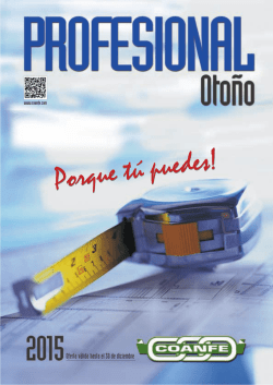 Vea o descargue nuestro Cat&aacute;logo DE OTO&Ntilde;O