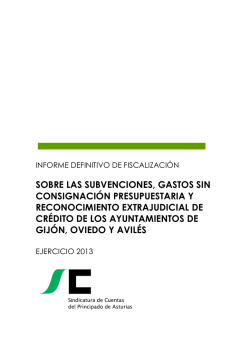 Descargar Informe Definitivo - Sindicatura de Cuentas del