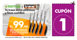 Cupones TROME - Cuchillos