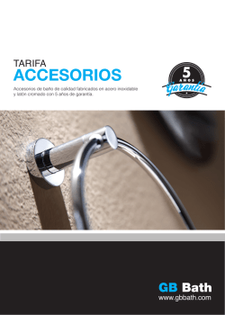 nuevos accesorios gb bath 2015