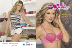 Catálogo 2015 - Yashira Lingerie