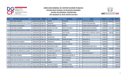 DIRECCION GENERAL DE CONTRATACIONES PUBLICAS