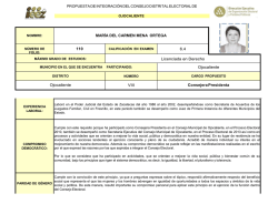 MAR&Iacute;A DEL CARMEN MENA ORTEGA 110 6.4 Licenciada en