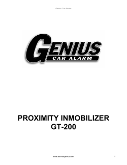 Inmobilizer Genius GT200