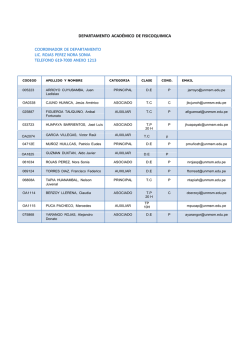 departamento academico de fisicoquimica