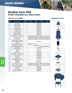 Bombas Serie FWS