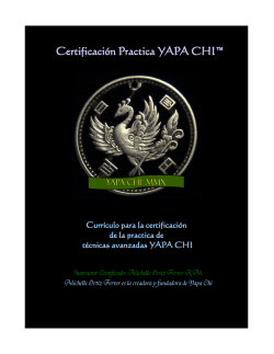Certificación Practica YAPA CHI™