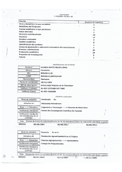 " Área y disciplina a la que se dedica ` 1