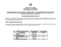 Descargar la norma ACTA DE CONSOLIDACIÓN DE LAS CUATRO