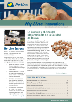Innovations - Hy-Line International