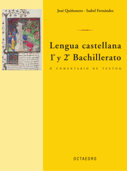 Lengua castellana 1º y 2º Bachillerato